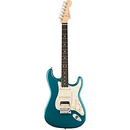 Fender American Elite Stratocaster HSS Shawbucker Ebony Fingerboard Electric Guitar Ocean Turquoise