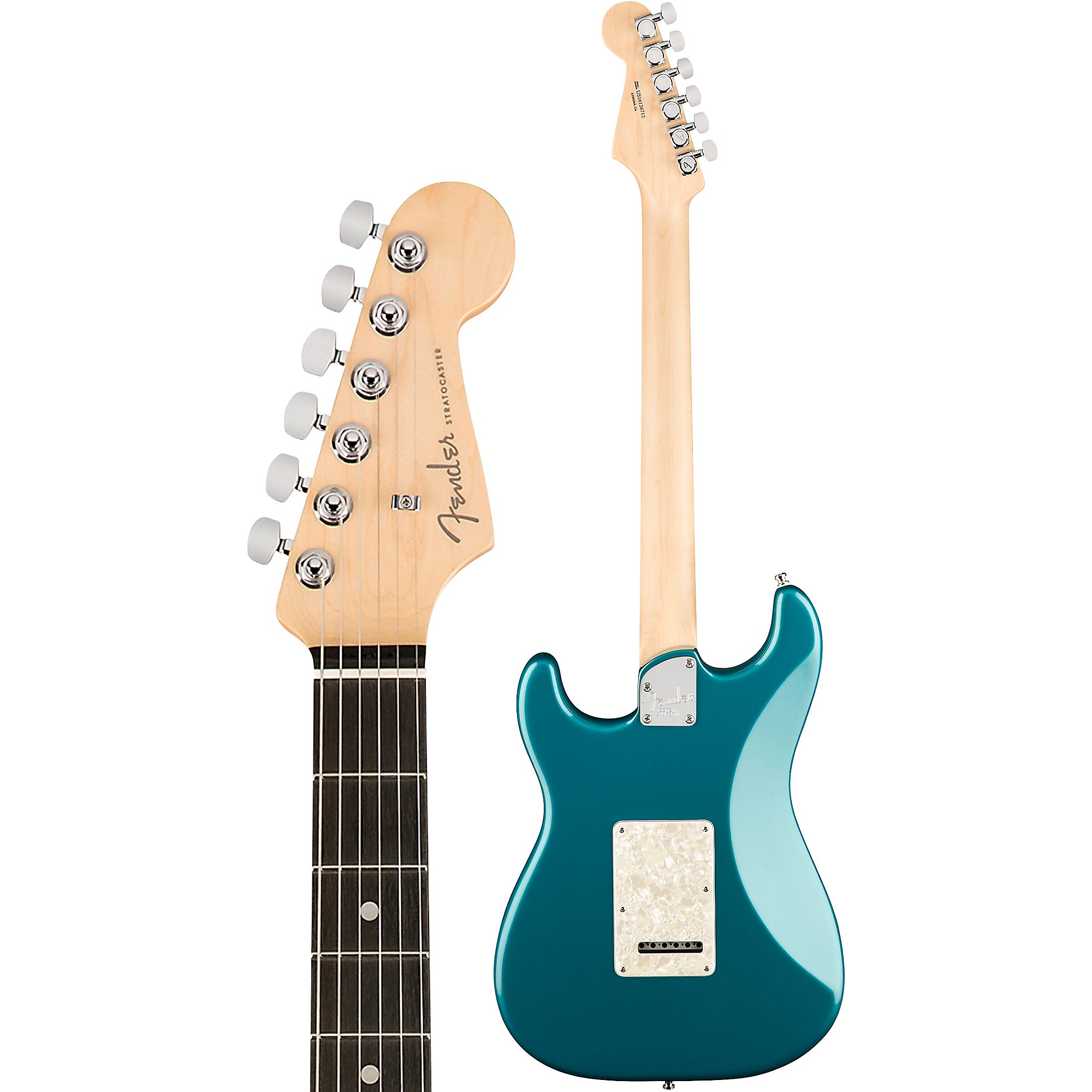 Fender American Elite Stratocaster HSS Shawbucker Ebony