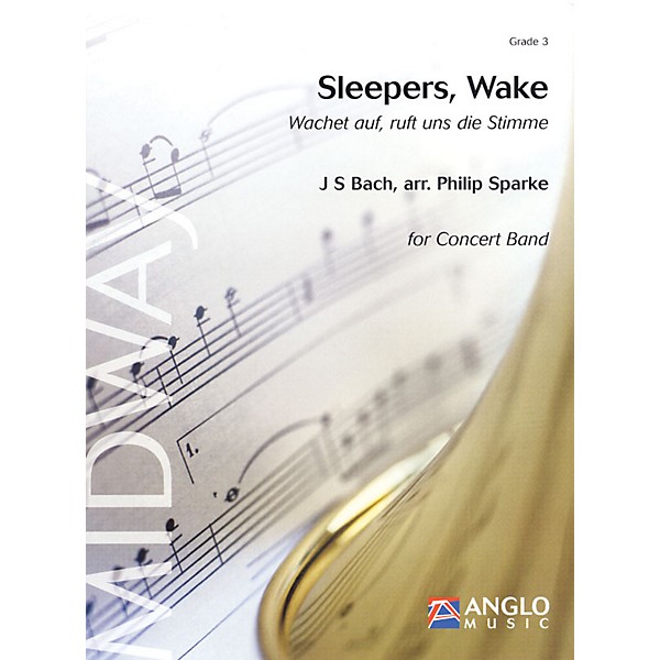 Anglo Music Press Sleepers, Wake (Grade 3 - Score Only) Concert Band Level 3 Arranged by Philip Sparke