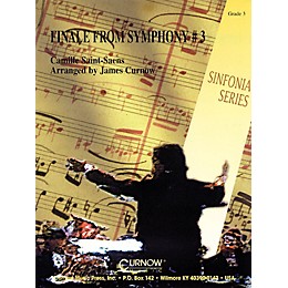 Curnow Music Finale from Symphony No. 3 (Grade 3 - Score Only) Concert Band Level 3 Arranged by James Curnow