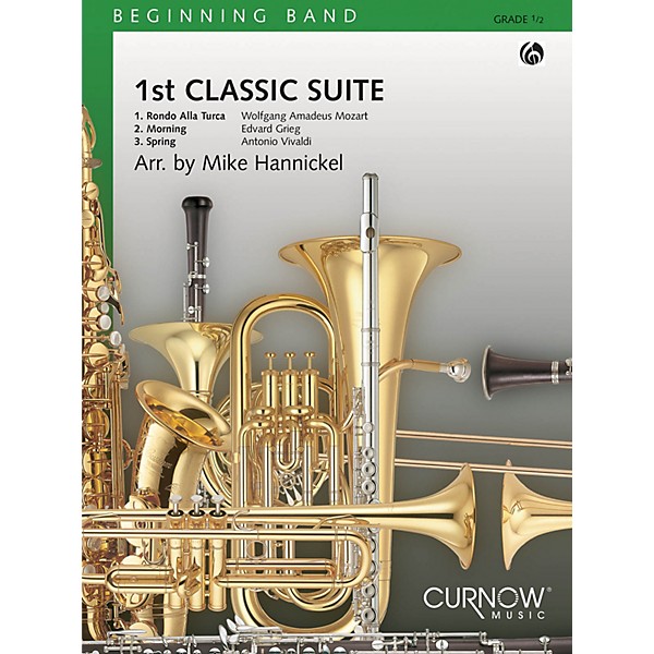 Curnow Music 1st Classic Suite (Grade 0.5 - Score Only) Concert Band Level .5 Composed by Mike Hannickel