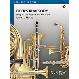 Curnow Music Piper's Rhapsody (Grade 2 - Score Only) Concert Band Level 2 Composed by James L Hosay