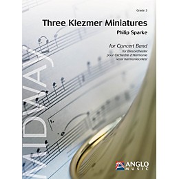 Anglo Music Press Three Klezmer Miniatures (Grade 4 - Score Only) Concert Band Level 4 Composed by Philip Sparke