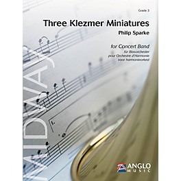 Anglo Music Press Three Klezmer Miniatures (Grade 4 - Score Only) Concert Band Level 4 Composed by Philip Sparke