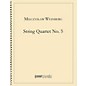 Peer Music String Quartet No. 5 Peermusic Classical Series by Mieczyslaw Weinberg thumbnail