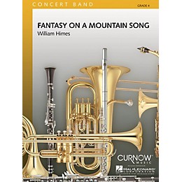 Curnow Music Fantasy on a Mountain Song (Grade 4 - Score Only) Concert Band Level 4 Composed by William Himes
