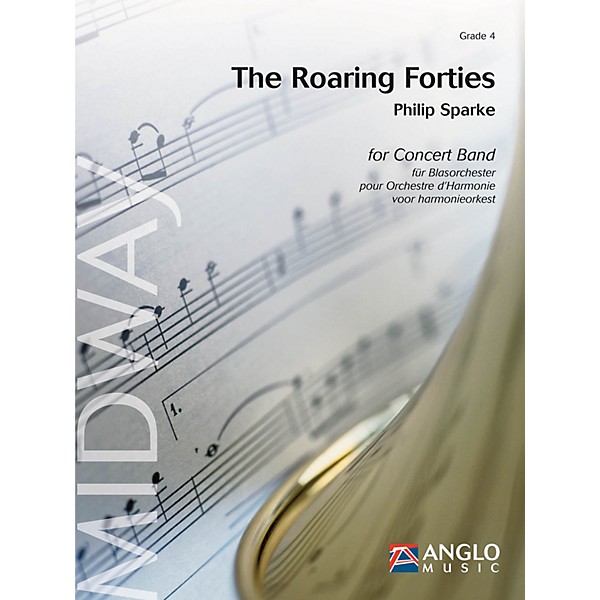 Anglo Music Press The Roaring Forties (Grade 4 - Score Only) Concert Band Level 4 Composed by Philip Sparke