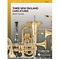 Curnow Music Three New England Caricatures (Grade 4 - Score Only) Concert Band Level 4 Composed by James Curnow thumbnail