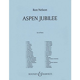 Boosey and Hawkes Aspen Jubilee (Full Score) Concert Band Composed by Ron Nelson