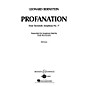 Boosey and Hawkes Profanation (from Jeremiah, Symphony No. 1) Concert Band by Leonard Bernstein Arranged by Frank Bencriscutto thumbnail