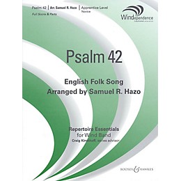 Boosey and Hawkes Psalm 42 (Score Only) Concert Band Level 2-3 Arranged by Samuel R. Hazo
