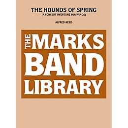 Edward B. Marks Music Company Hounds Of Spring, The   A Concert Overture For Winds Full Score Concert Band