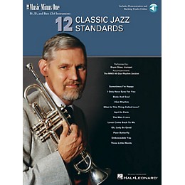 Music Minus One 12 Classic Jazz Standards Music Minus One Series Softcover with CD Performed by Bryan Shaw