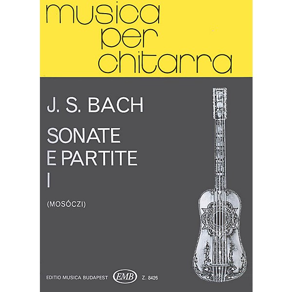 Editio Musica Budapest Sonate & Partite - Volume 1 EMB Series by Johan Sebastian Bach