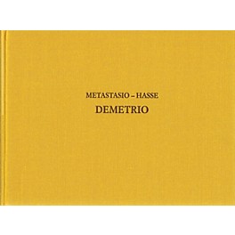 Ricordi Demetrio - Drammaturgia Musicale Veneta 17 CRITICAL EDITIONS Hardcover by Hasse Edited by Reinhard Strohm