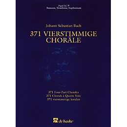 De Haske Music 371 Vierstimmige Choräle (Four-Part Chorales) Concert Band Level 3 Composed by Johann Sebastian Bach