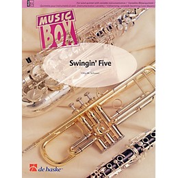 De Haske Music Swingin' Five (Music Box Variable Wind Quintet plus Percussion) Concert Band Level 2.5 by Otto M. Schwarz