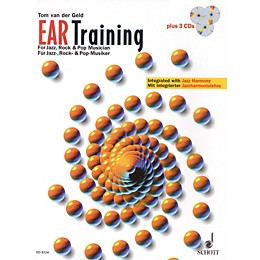 Schott Ear Training - A Complete Course for the Jazz, Rock & Pop Musician Schott Series Softcover with CD
