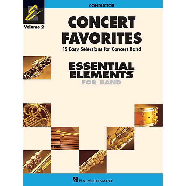 Hal Leonard Concert Favorites Vol. 2 - Value Pak Concert Band Level 1-1.5 Arranged by Michael Sweeney