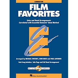 Hal Leonard Film Favorites - Value Pak Concert Band Level 1-1.5 Arranged by Michael Sweeney