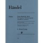 G. Henle Verlag 9 German Arias for Soprano, Solo Instrument and Basso Continuo Henle Music by Händel thumbnail
