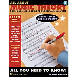 Hal Leonard All About Music Theory Music Instruction Series Softcover Audio Online Written by Mark Harrison