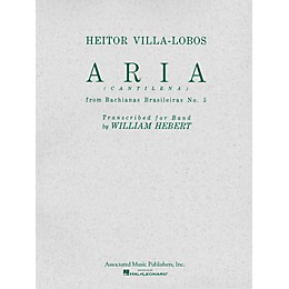 Associated Aria (Cantilena) from Bachianas Brasilieras No. 5 (Full Score) Concert Band by Heitor Villa-Lobos