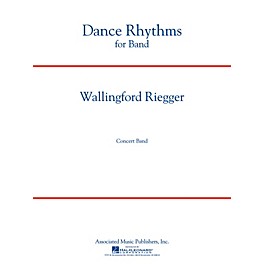 Associated Dance Rhythms for Band, Op. 58 (Full Score) Concert Band Level 5 Composed by Wallingford Riegger