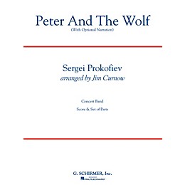 Hal Leonard Peter and the Wolf Concert Band Level 3 Composed by Sergei Prokofiev Arranged by James Curnow