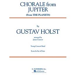 G. Schirmer Chorale from Jupiter (from The Planets) (Grade 2 - Score Only) Concert Band Level 2 by Gustav Holst