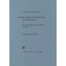 G. Henle Verlag Sammlung Raymond Schlecht, Katalog Henle Books Series Softcover