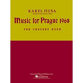 Associated Music for Prague (1968) (Score and Parts) Concert Band Level 4-5 Composed by Karel Husa