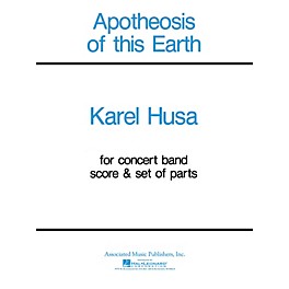 Associated Apotheosis of This Earth (Score and Parts) Concert Band Level 4-5 Composed by Karel Husa