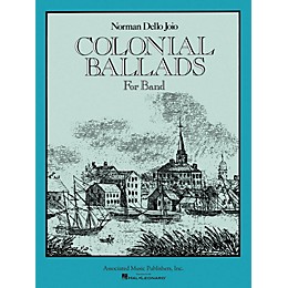 Associated Colonial Ballads (Score and Parts) Concert Band Level 4-5 Composed by Norman Dello Joio
