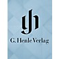 G. Henle Verlag Goethes Lieder, Oden, Balladen und Romanzen mit Musik Teil I Henle Monuments of Music Series Hardcover thumbnail