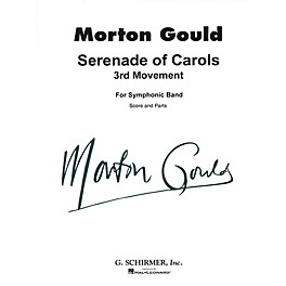 Positive Grid Serenade of Carols (3rd Movement) (Score and Parts) Concert Band Level 4-5 Composed by Morton Gould