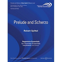 Boosey and Hawkes Prelude and Scherzo (Woodwind Ensemble) Windependence Chamber Ensemble Series by Robert Spittal