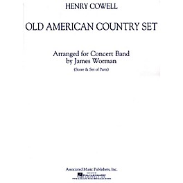 Associated Old American Country Set Concert Band Level 5 Composed by Henry Cowell Arranged by Jim Worman