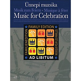 Editio Musica Budapest Music for Celebration EMB Series Softcover by Various