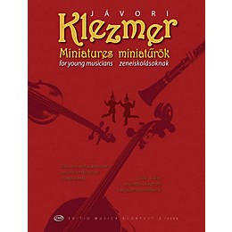 Editio Musica Budapest Klezmer Miniatures for Young Musicians EMB Series by Ferenc Jávori