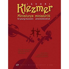 Editio Musica Budapest Klezmer Miniatures for Young Musicians EMB Series by Ferenc Jávori