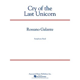 Associated Cry of the Last Unicorn Concert Band Level 4 Composed by Rossano Galante