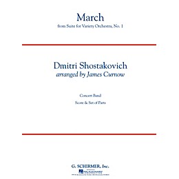 G. Schirmer March from Suite for Variety Orchestra, No. 1 Concert Band Level 4 by Shostakovich Arranged by Curnow