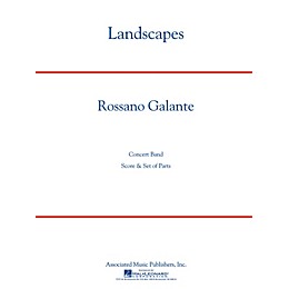 Associated Landscapes Concert Band Level 5 Composed by Rossano Galante