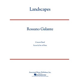 Associated Landscapes Concert Band Level 5 Composed by Rossano Galante