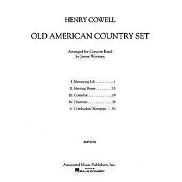 Associated Old American Country Set Concert Band Level 5 Composed by Henry Cowell Arranged by Jim Worman