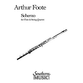 Southern Scherzo for Flute & String Quartet Southern Music Series by Arthur Foote