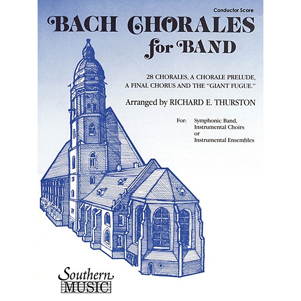 Southern Bach Chorales for Band (Baritone T.C.) Concert Band Level 3 Arranged by Richard E. Thurston