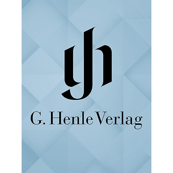 G. Henle Verlag Songs for one voice with accompaniment of a Piano Henle Edition Series Hardcover