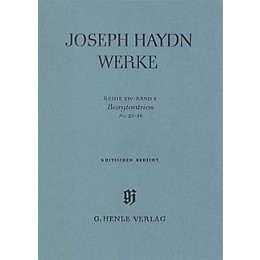 G. Henle Verlag Barytone Trios No. 25-48 Henle Edition Series Softcover